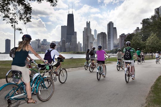 Aluguel de bicicleta em Chicago o dia inteiro