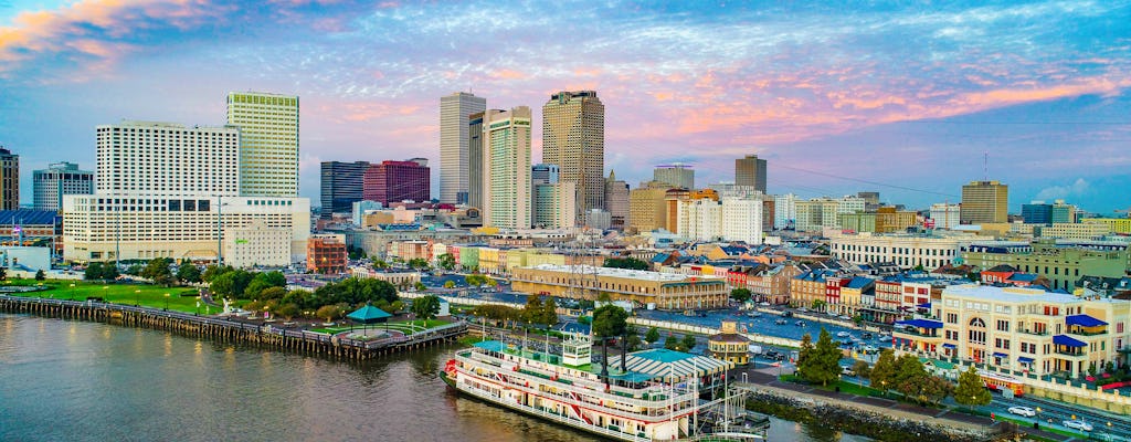 Cruzeiro com jantar e jazz no barco fluvial "City of New Orleans"