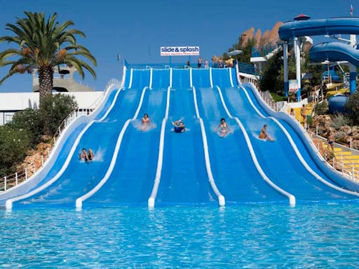 Slide & Splash without transport