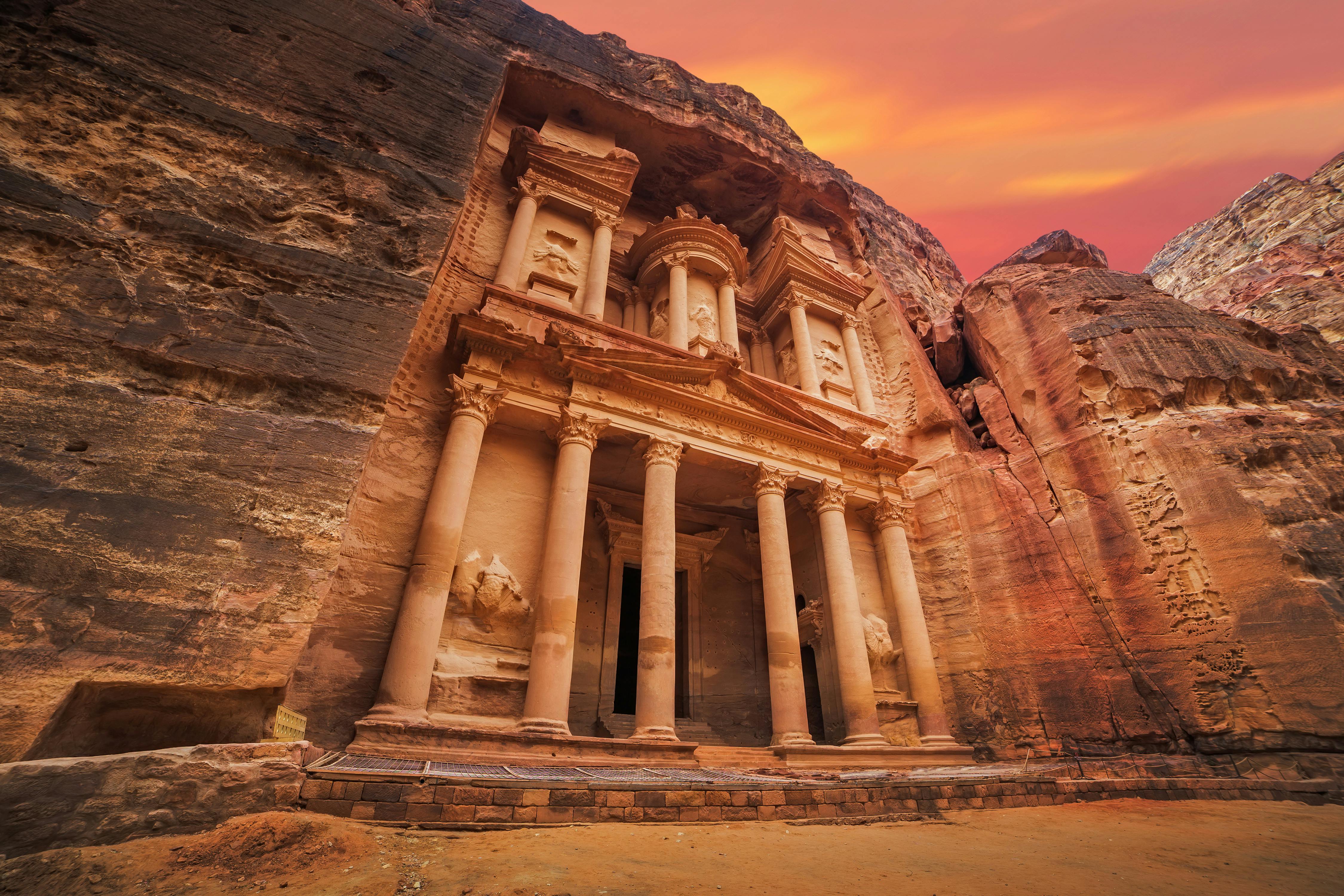 Private Tour durch Petra und das Kloster von Amman
