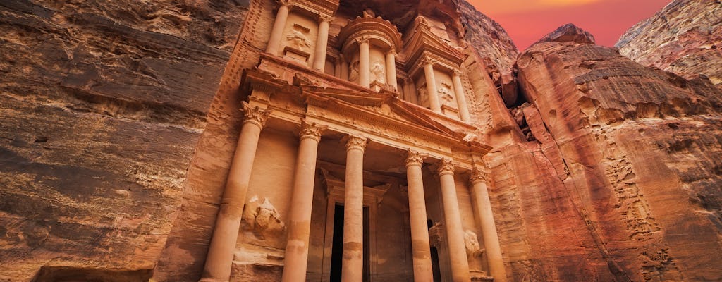 Private Tour durch Petra und das Kloster von Amman