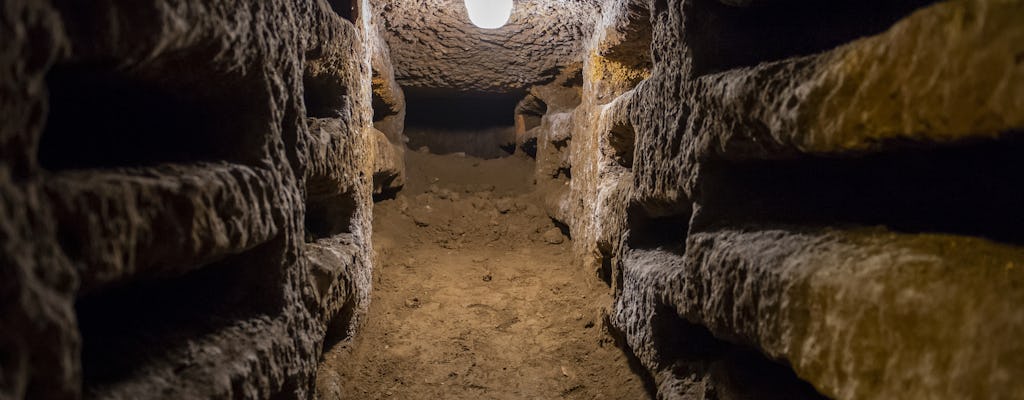 Billet d'entrée aux Catacombes et visite guidée avec transfert