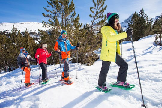 Randonnée en raquettes à neige à Grau Roig