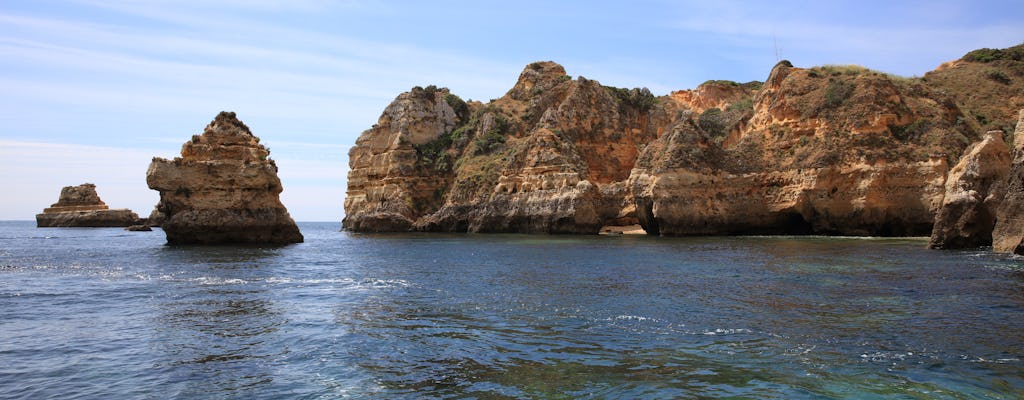 Passeio de barco pelas cavernas da Ponta da Piedade saindo de Lagos