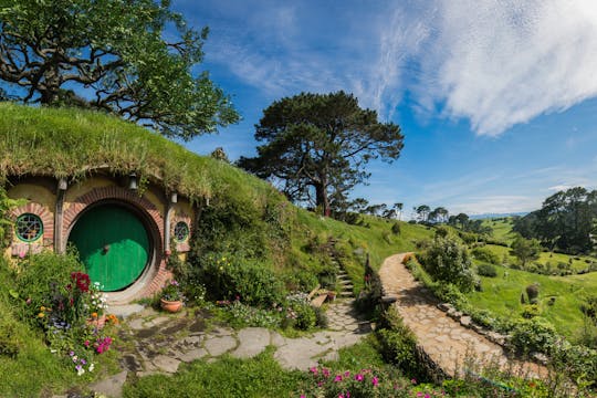 Rotorua a Auckland a través del set de rodaje de Hobbiton con almuerzo