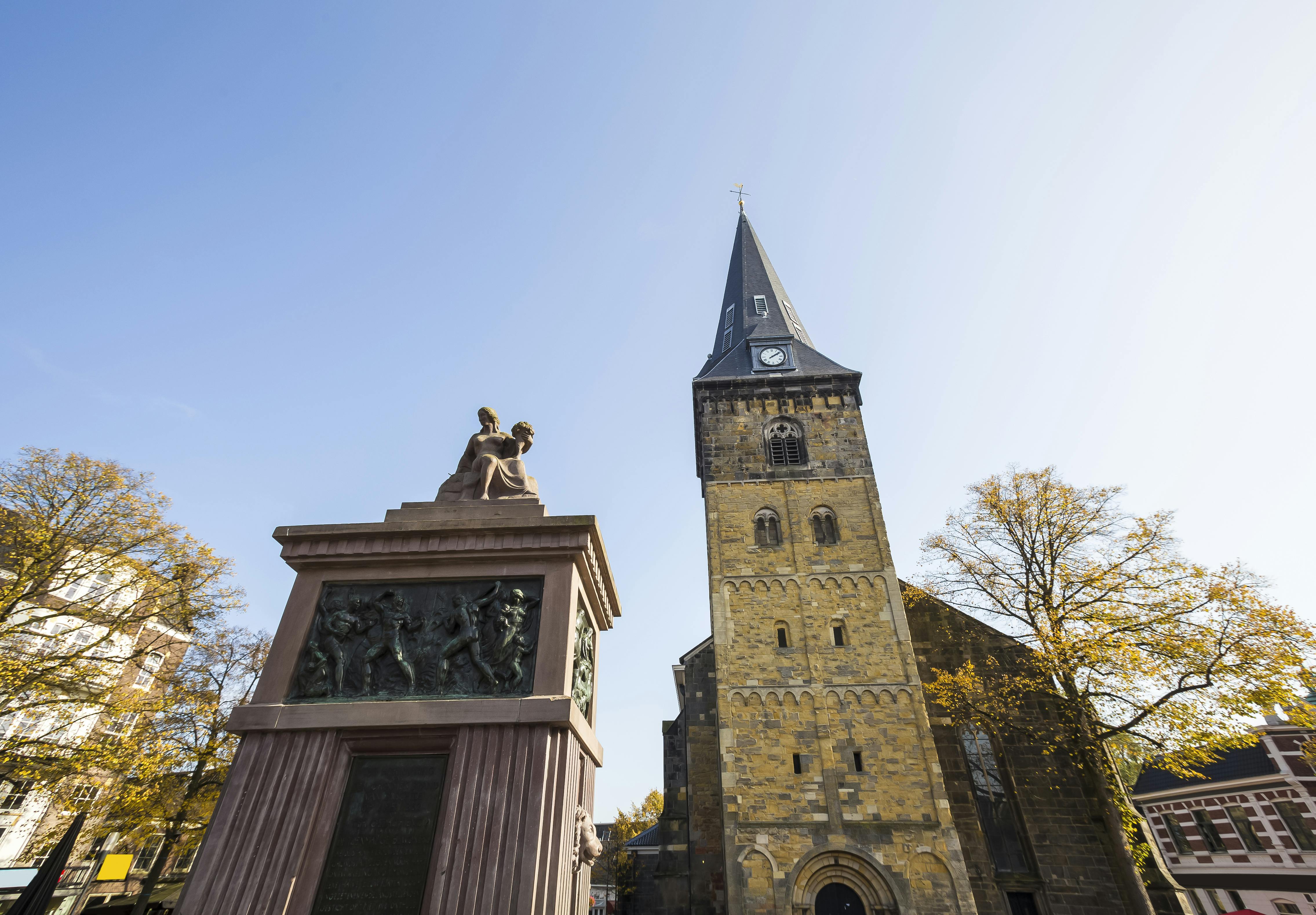 Smart wandeling in Enschede met een interactief stadsspel