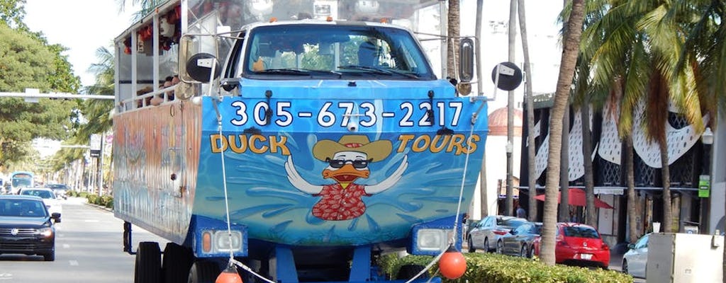 90-minute South Beach duck tour