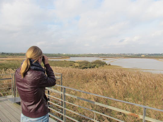 Tour de observación de aves de medio día en la Lagoa dos Salgados