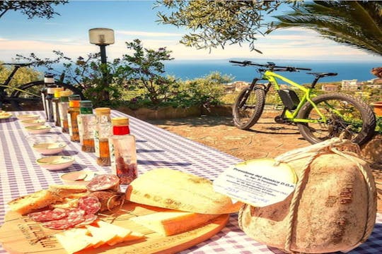 Tour enogastronomico in bici da Sorrento