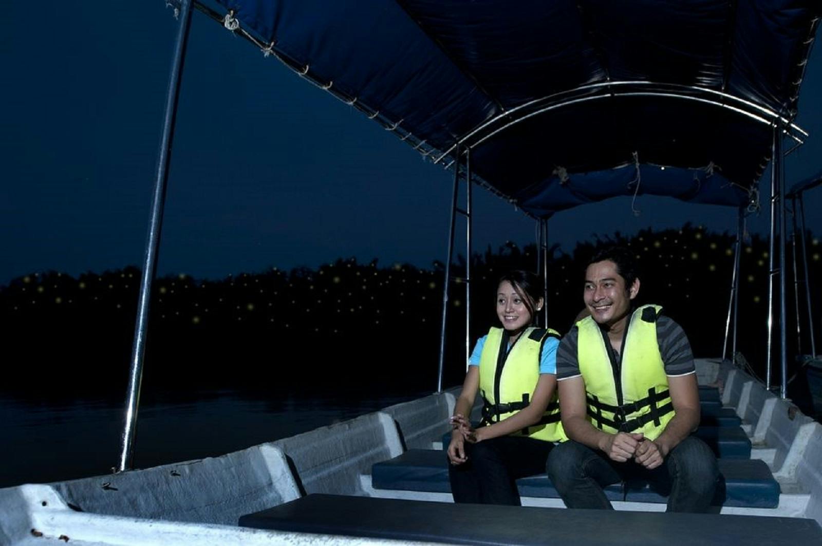 Kuala Selangor Firefly Knipperende privétour met diner met zeevruchten