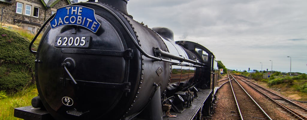 Jacobitische stoomtrein en tour door de Schotse Hooglanden