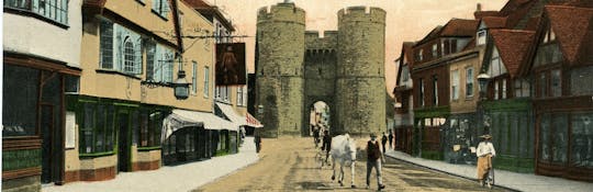 Ammira i pellegrini di Canterbury e le soste ai box in un tour audio autoguidato