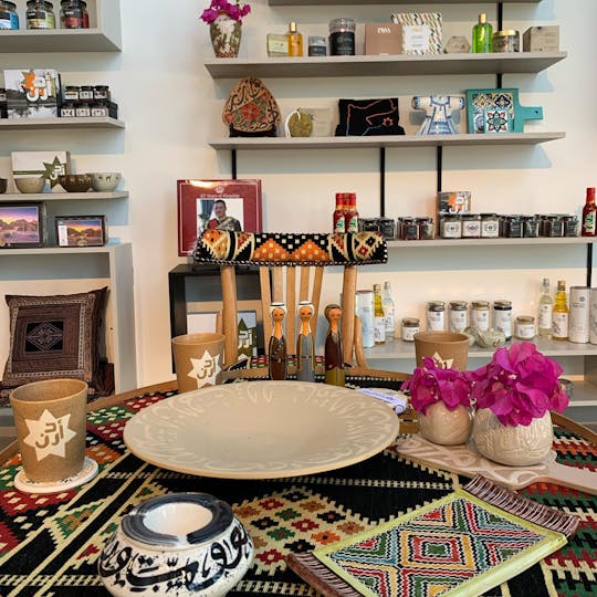 Shopping tour of unique products made in Jordan only