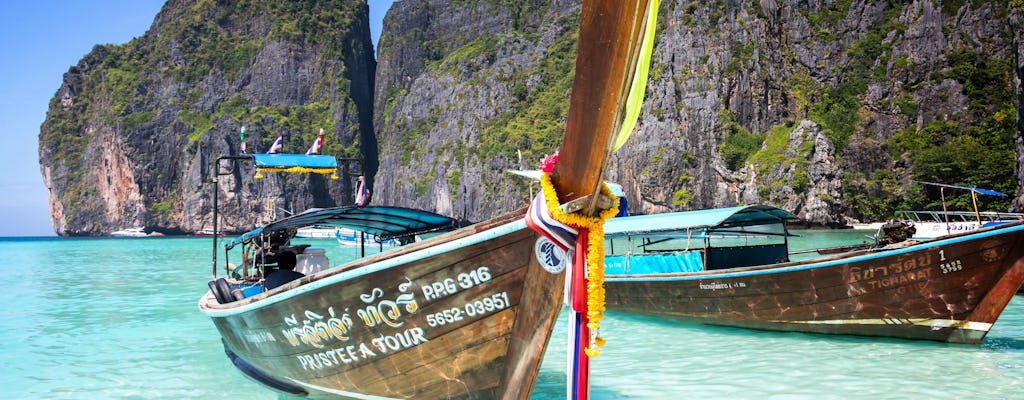 Półdniowa wycieczka łodzią motorową na Wyspy Phi Phi