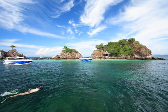Ko Khai Nok und Khai Nui Inseln- Schnellboot Tour