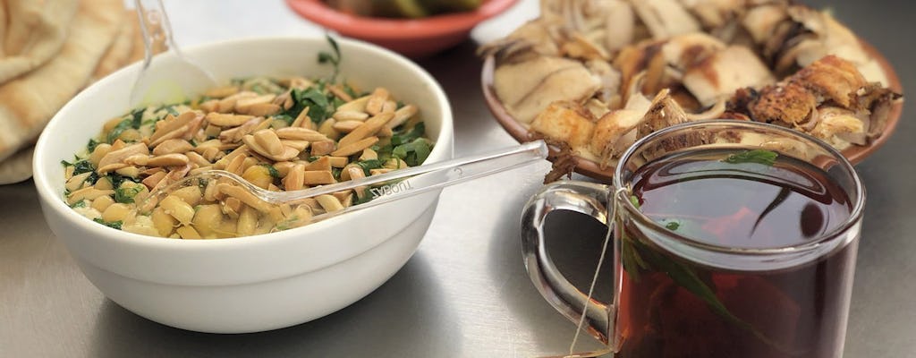 Experiência de comida de rua em Amã