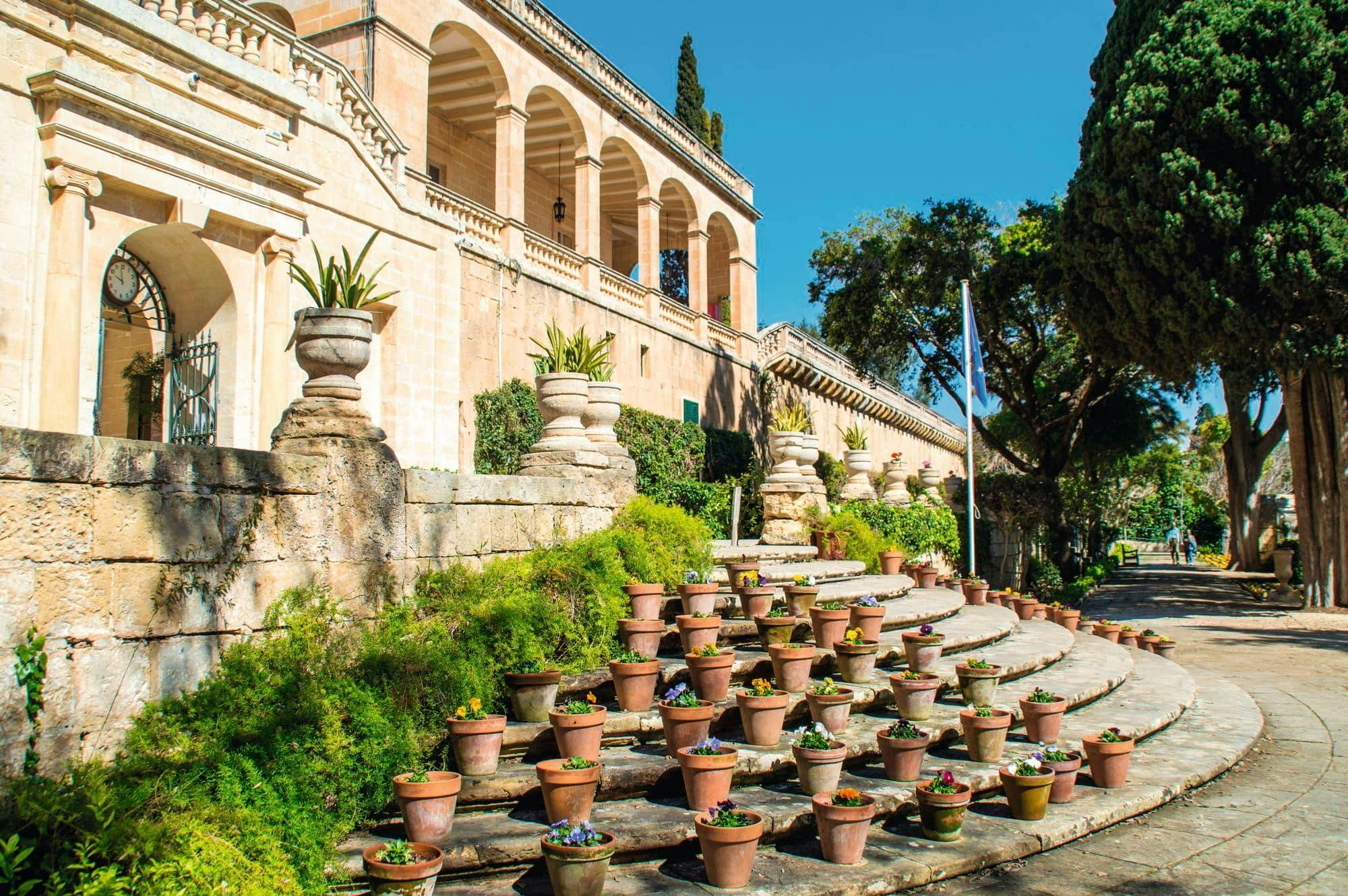 Rabat, Mdina et le jardin botanique Saint-Antoine