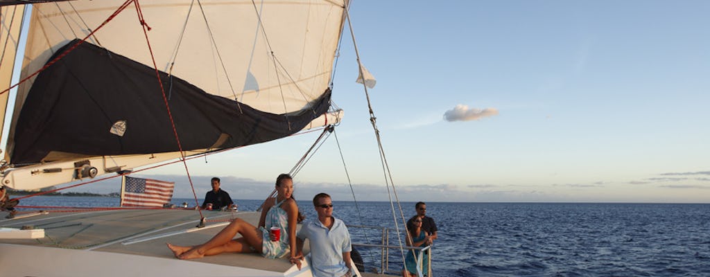 Waikiki-cocktailcruise bij zonsondergang