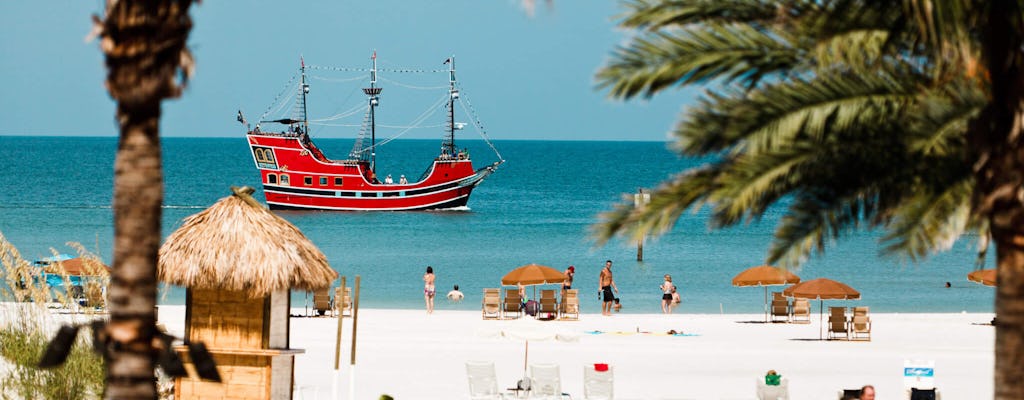 Пиратский круиз по пляжу Клируотер с обедом