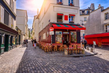 Tour de degustação de bistrôs e vinhos em Montmartre