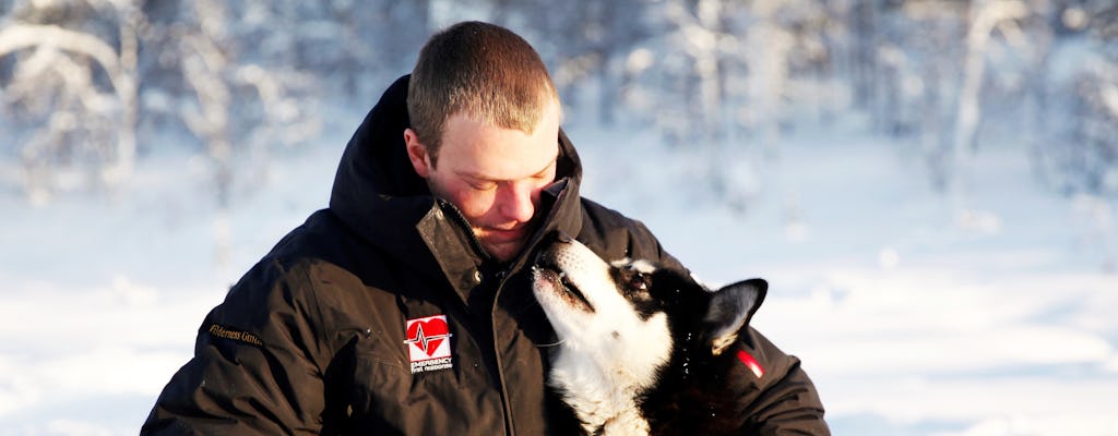 Visite uma fazenda de husky em Saariselkä