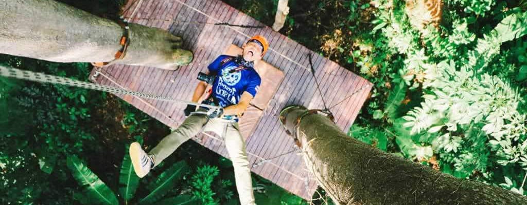 Hanuman Fliegendes-Zipline Erlebnis Phuket Paket B