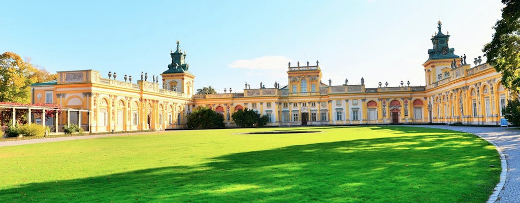 Visite guidée privée du palais et des jardins de Wilanów avec transport