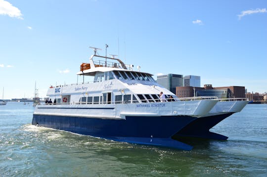 Traslado en ferry de Boston a Salem con opción de viaje de ida y vuelta