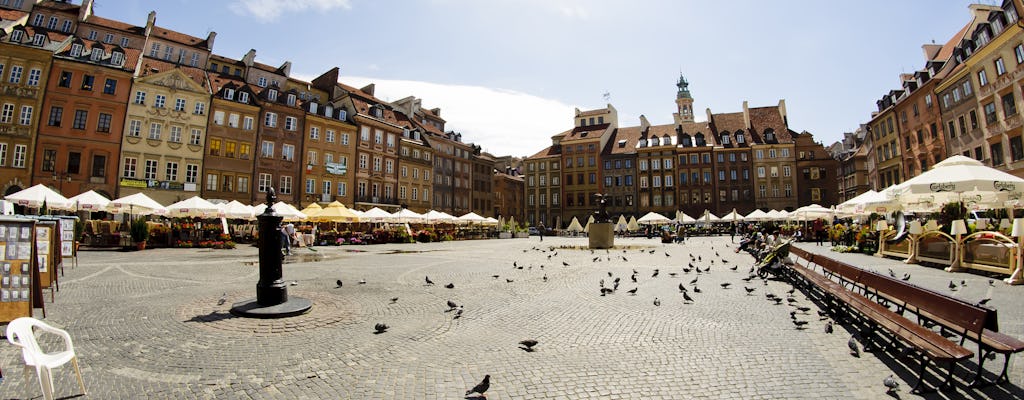 Die Altstadt zeigt einen privaten Rundgang in Warschau