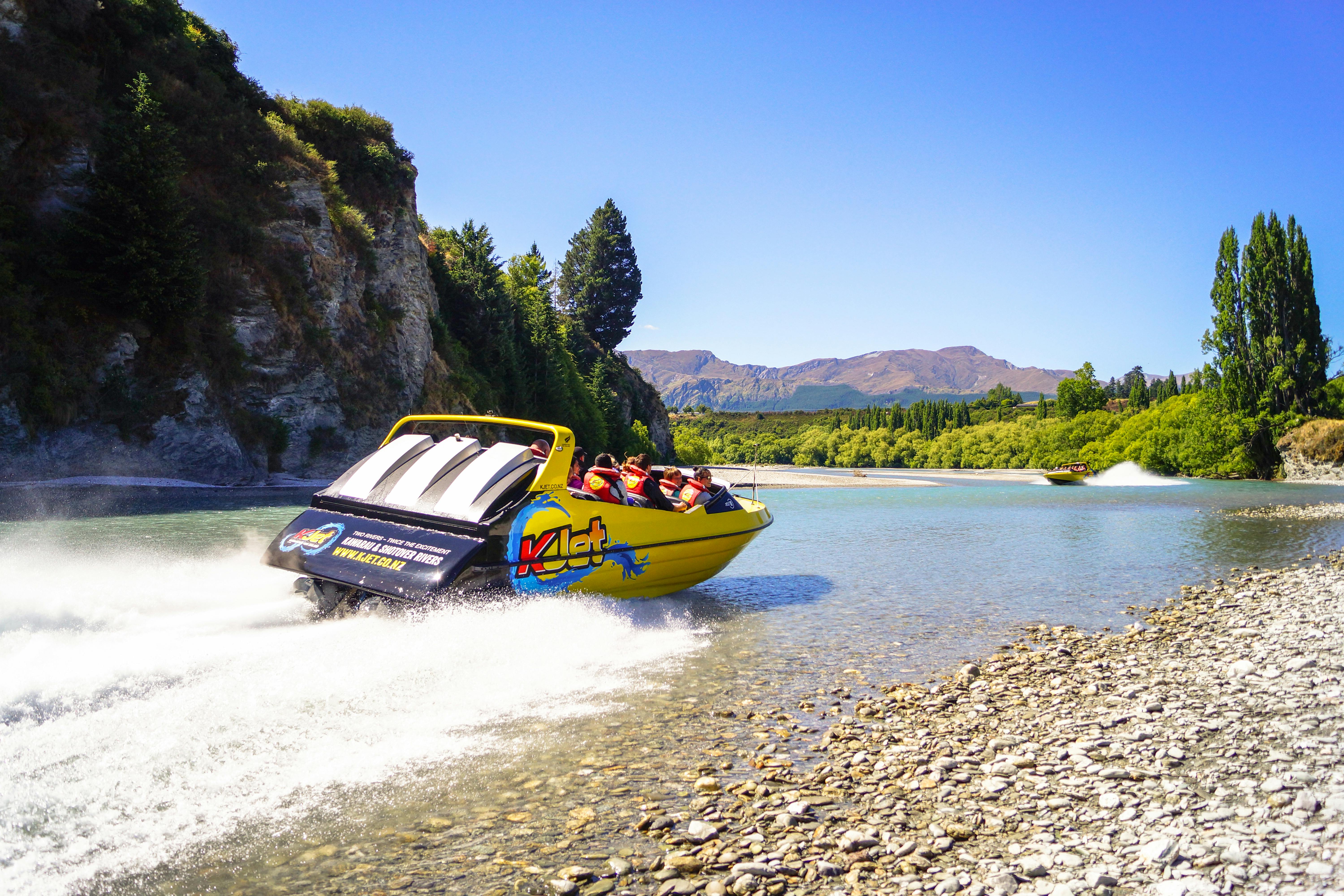 Queenstown 1 hour Jet boat ride on the Shotover and Kawarau Rivers Musement