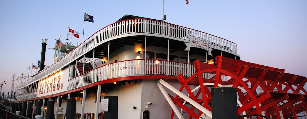 Crucero con cena de jazz Steamboat Natchez