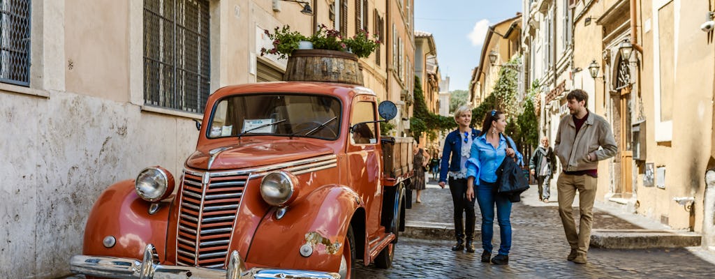 Tour gastronômico privado e personalizado para comer como um morador local em Roma