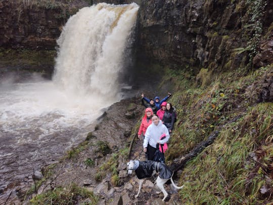 Brecon Beacons waterfall walk with guide