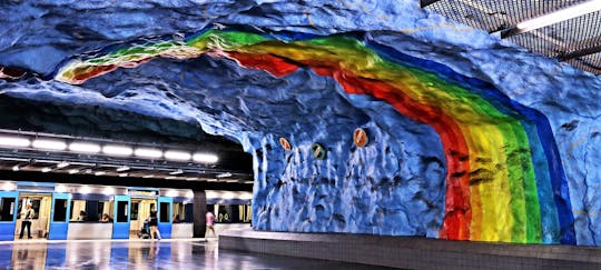 Stockholm’s metro art walking tour