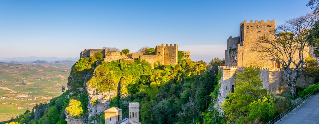 Excursion d'une journée à Segesta, Erice et les marais salants au départ de Palerme