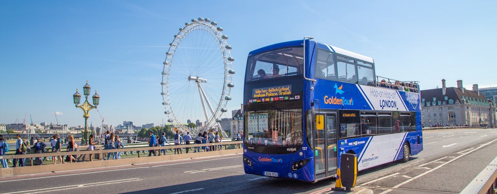 Tour de ônibus aberto em Londres com guia ao vivo