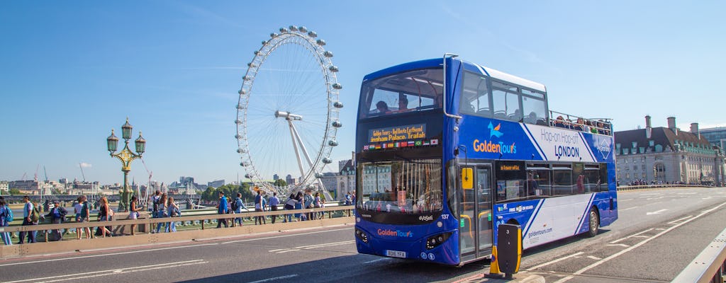 Tour im offenen Londoner Bus mit Live-Guide