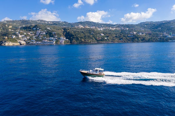 Wycieczka łodzią z Sorrento w celu odkrycia cudów Capri