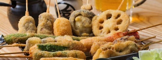 Osaka Night Food Tour in der Gegend von Dotonbori