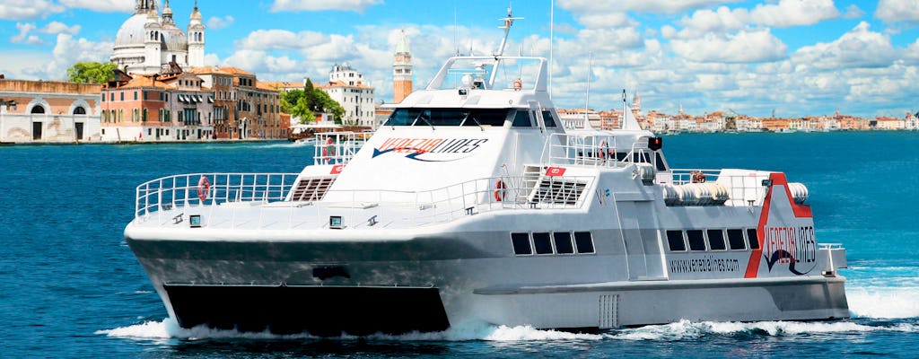 Excursión de un día a Venecia desde Piran en ferry de alta velocidad