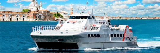 Venice day trip from Piran by high speed ferry