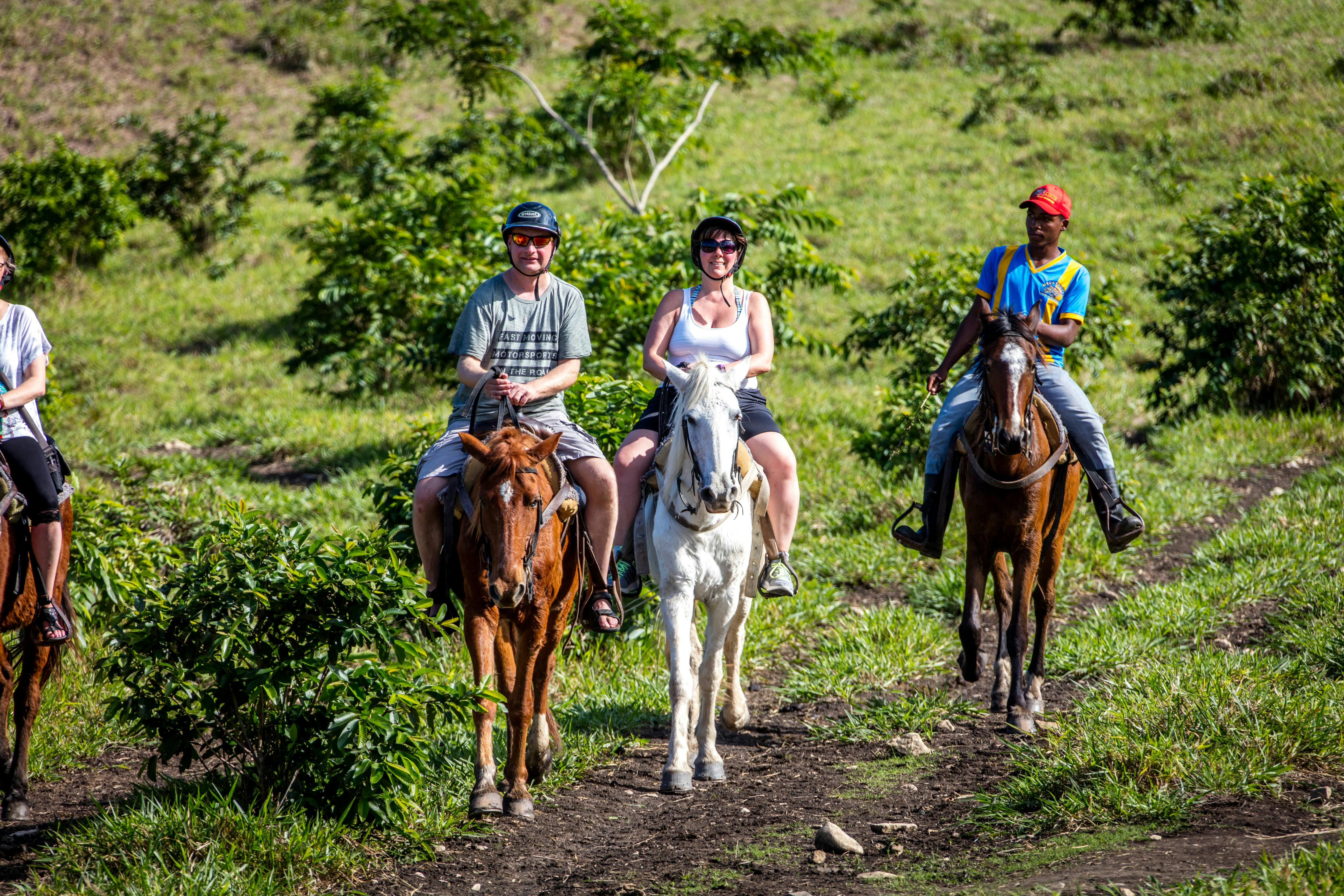 Triple Aventura: Cascadas, Tirolesa y Caballos