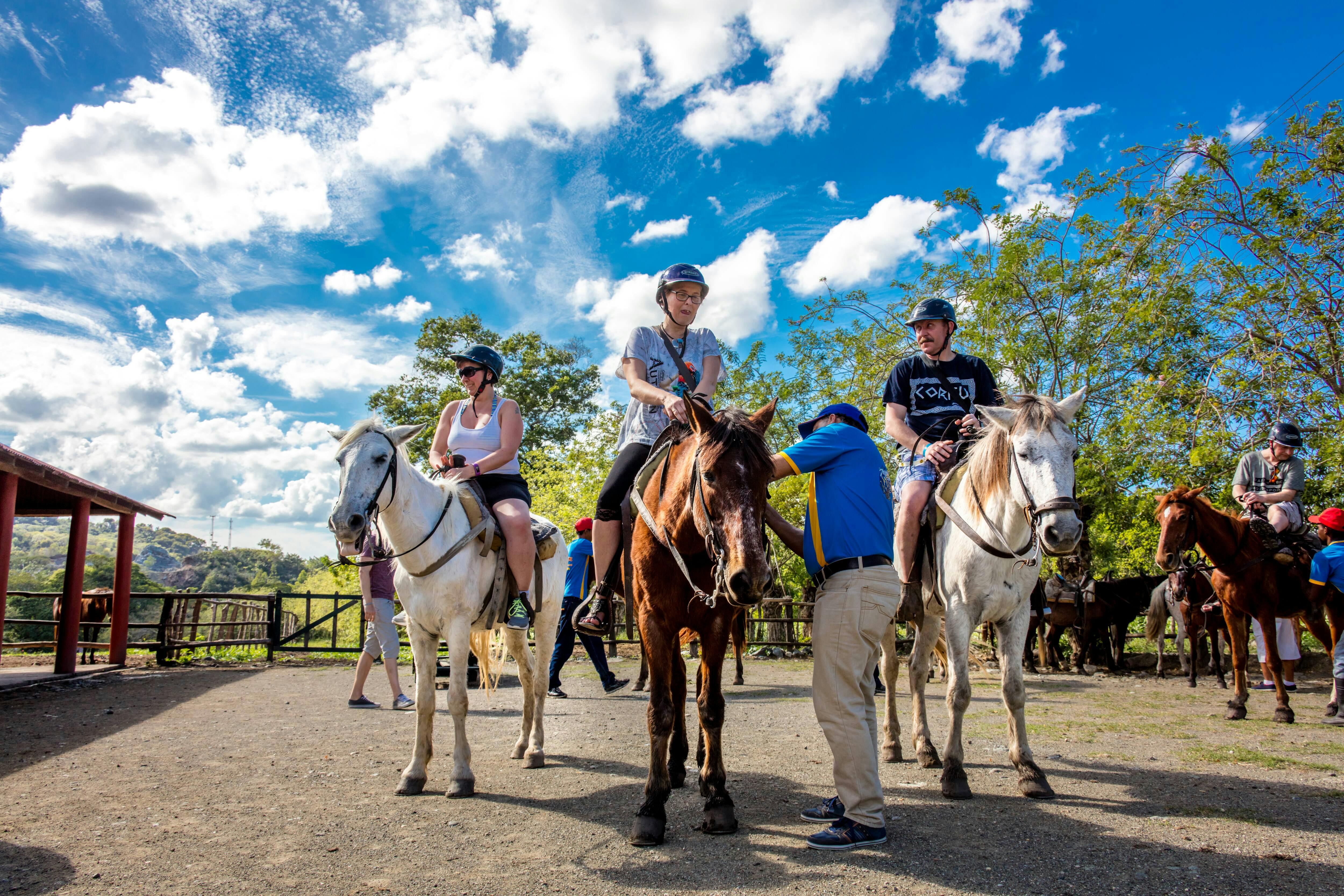 Triple Adventure: Waterfalls, Zipline & Horses