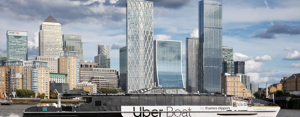 Billet aller simple pour Uber Boat by Thames Clippers