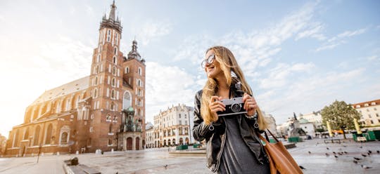 Cracovia evidenzia il tour privato a piedi della città vecchia e nuova