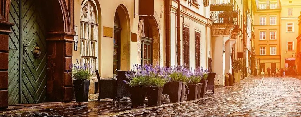 El casco antiguo de Cracovia destaca el tour privado con entrada a la sinagoga Tempel