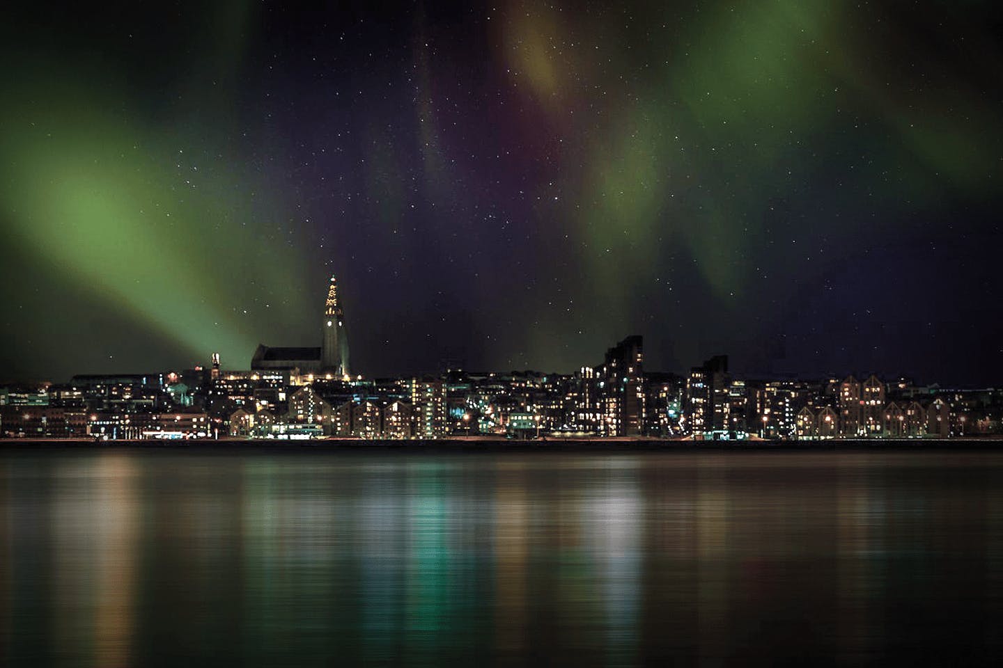 Croisière en yacht de luxe aux aurores boréales à Reykjavik