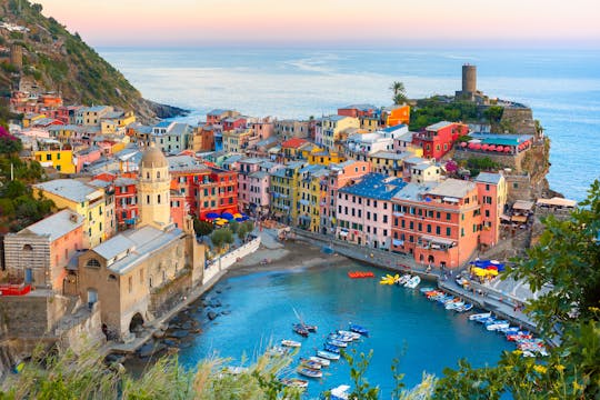 Cinque Terre e-bike tour from La Spezia