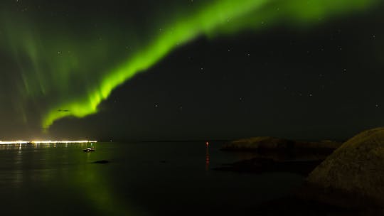 Crucero de lujo privado de la aurora boreal en Reikiavik