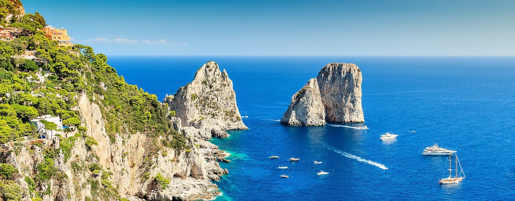 Wycieczka po Capri i Anacapri z Blue Grotto